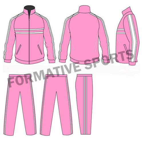 Customised Sublimation Cut And Sew Team Tracksuit Manufacturers in San Diego